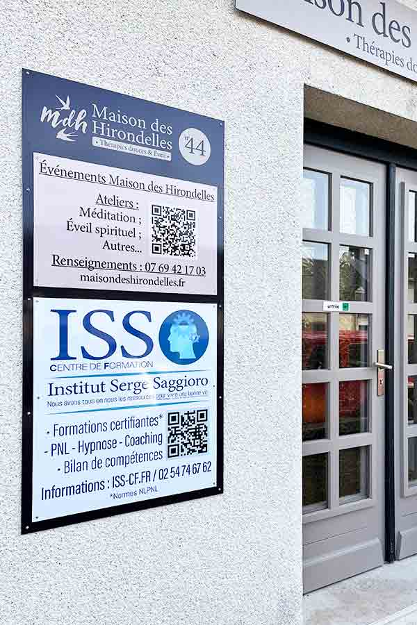 Institut Serge Saggioro. Centre de formations certifiantes d'hypnothérapeute, PNL, EFT. Siège : 44 Grande Rue Chitenay 41